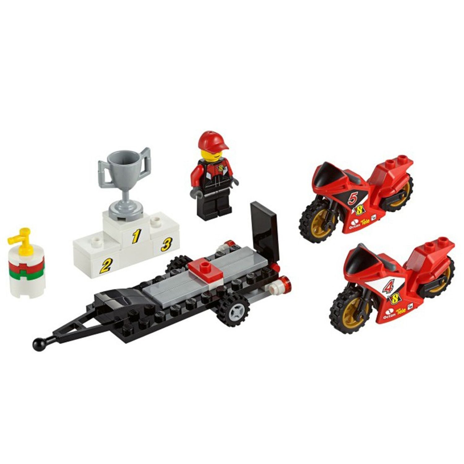 LEGO City - Transportor de motociclete de cursa (60084), 178 piese fotografia produsului View 6 L