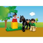 LEGO DUPLO - Masina cu remorca pentru cai (10807), 15 piese fotografia produsului View 3 S