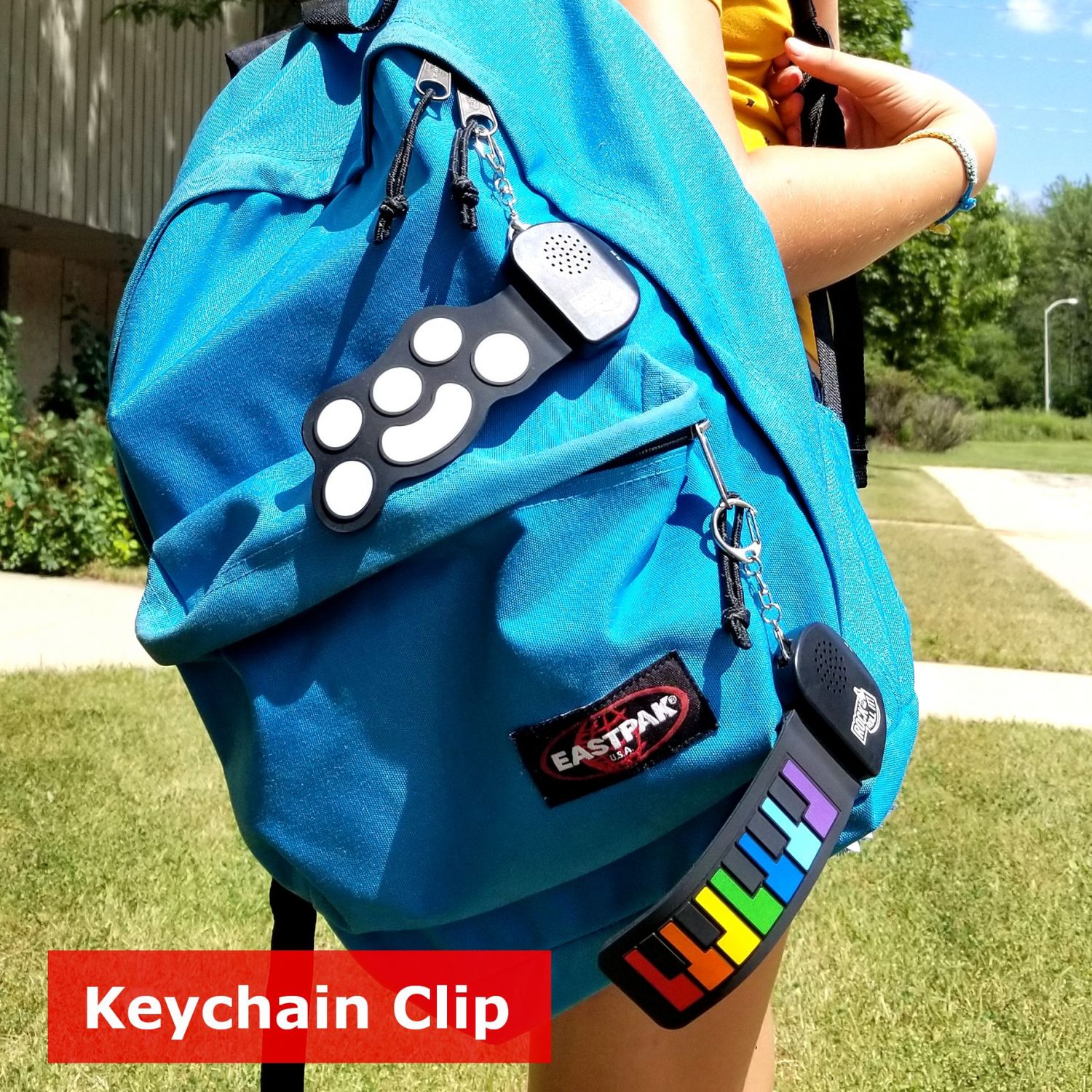 Micro tobe pentru copii Rock and Roll it! cu breloc fotografia produsului View 4 L