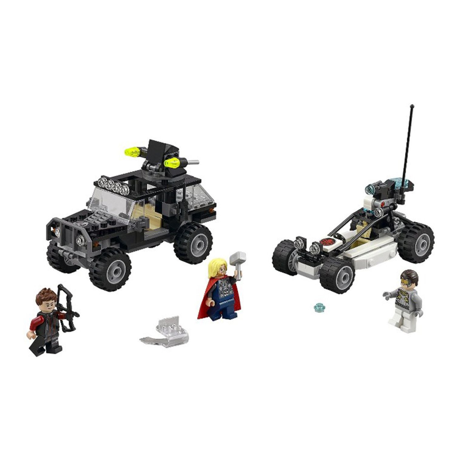 LEGO Marvel Super Heroes - Confruntarea dintre Razbunatori si Hydra (76030), 220 piese fotografia produsului View 2 L