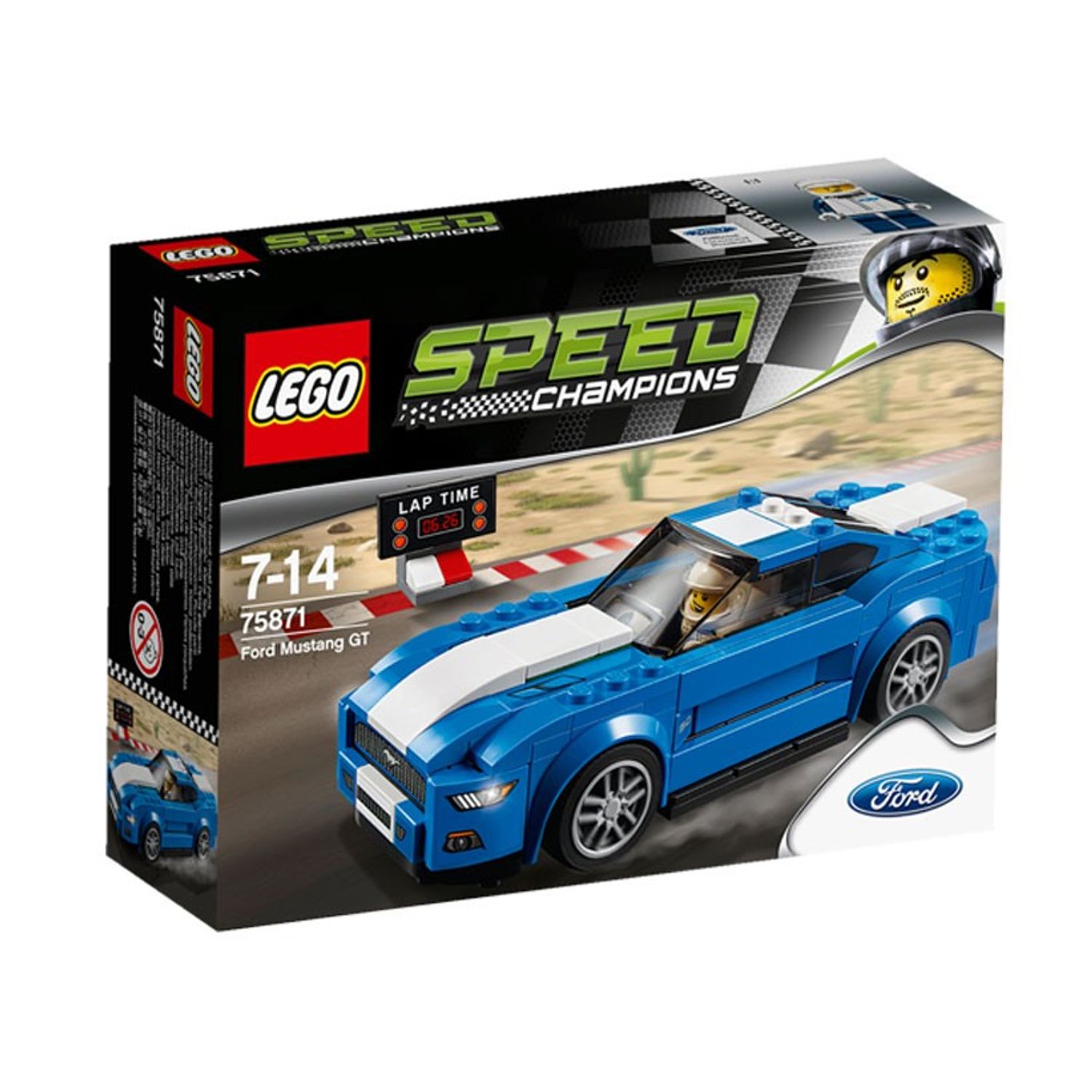LEGO Speed Champions - Ford Mustang GT (75871), 185 piese fotografia produsului