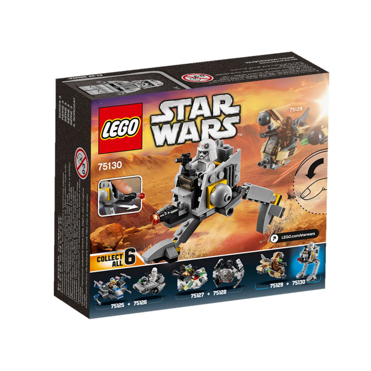 LEGO Star Wars - AT-DP (75130), 76 piese fotografia produsului View 2 L