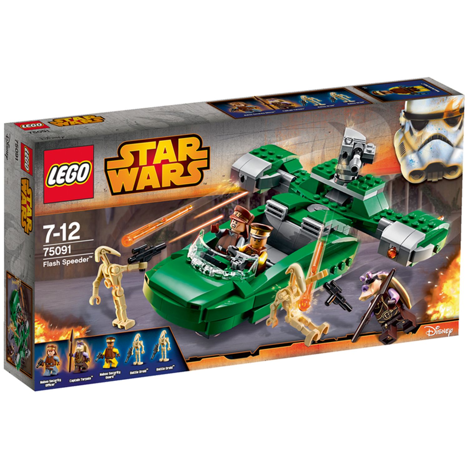 LEGO Star Wars - Flash Speeder (75091), 312 piese fotografia produsului
