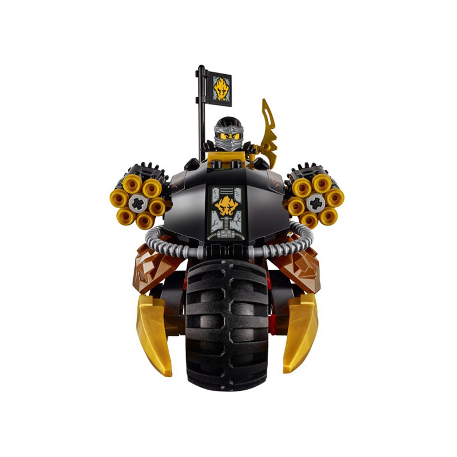 LEGO Ninjago - Motocicleta cu explozoare (70733), 212 piese fotografia produsului View 4 L