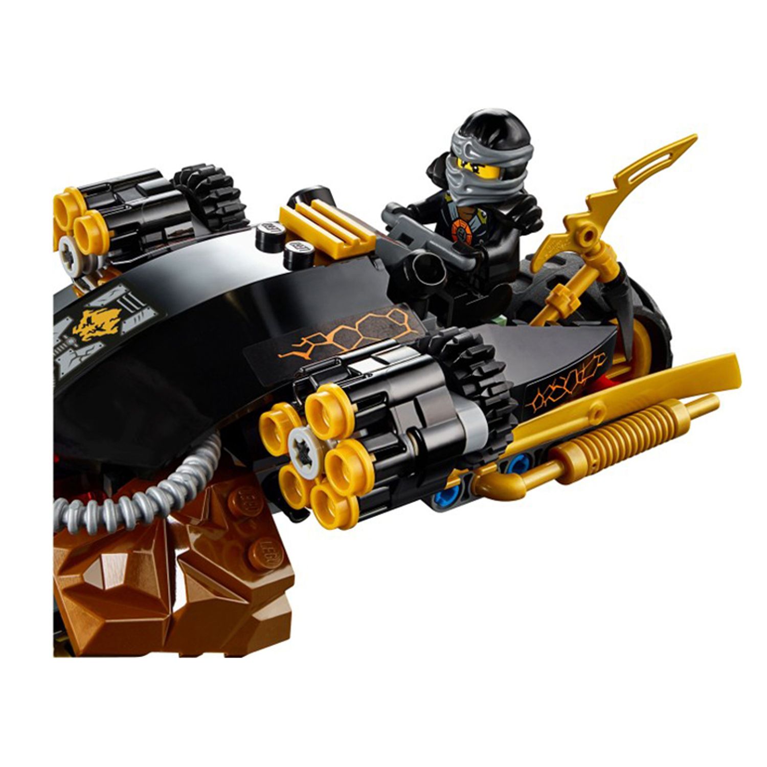 LEGO Ninjago - Motocicleta cu explozoare (70733), 212 piese fotografia produsului View 6 L