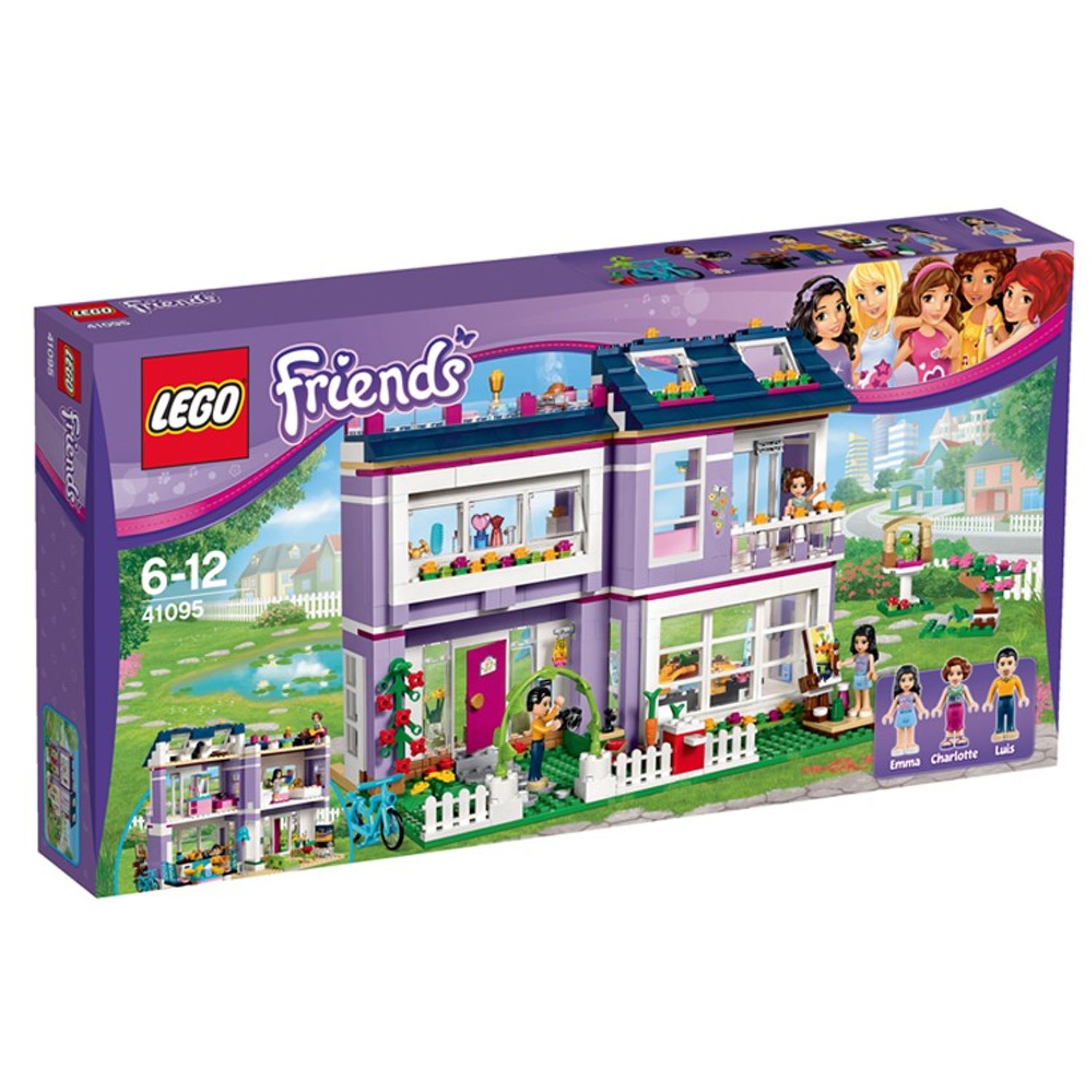 LEGO Friends - Casa Emmei (41095), 706 piese fotografia produsului