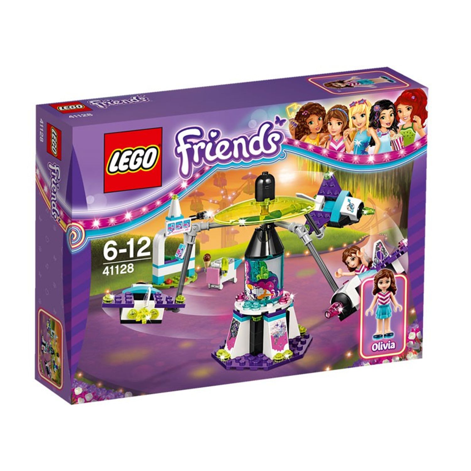 LEGO Friends - Calatorie spatiala in parcul de distractii (41128), 195 piese fotografia produsului
