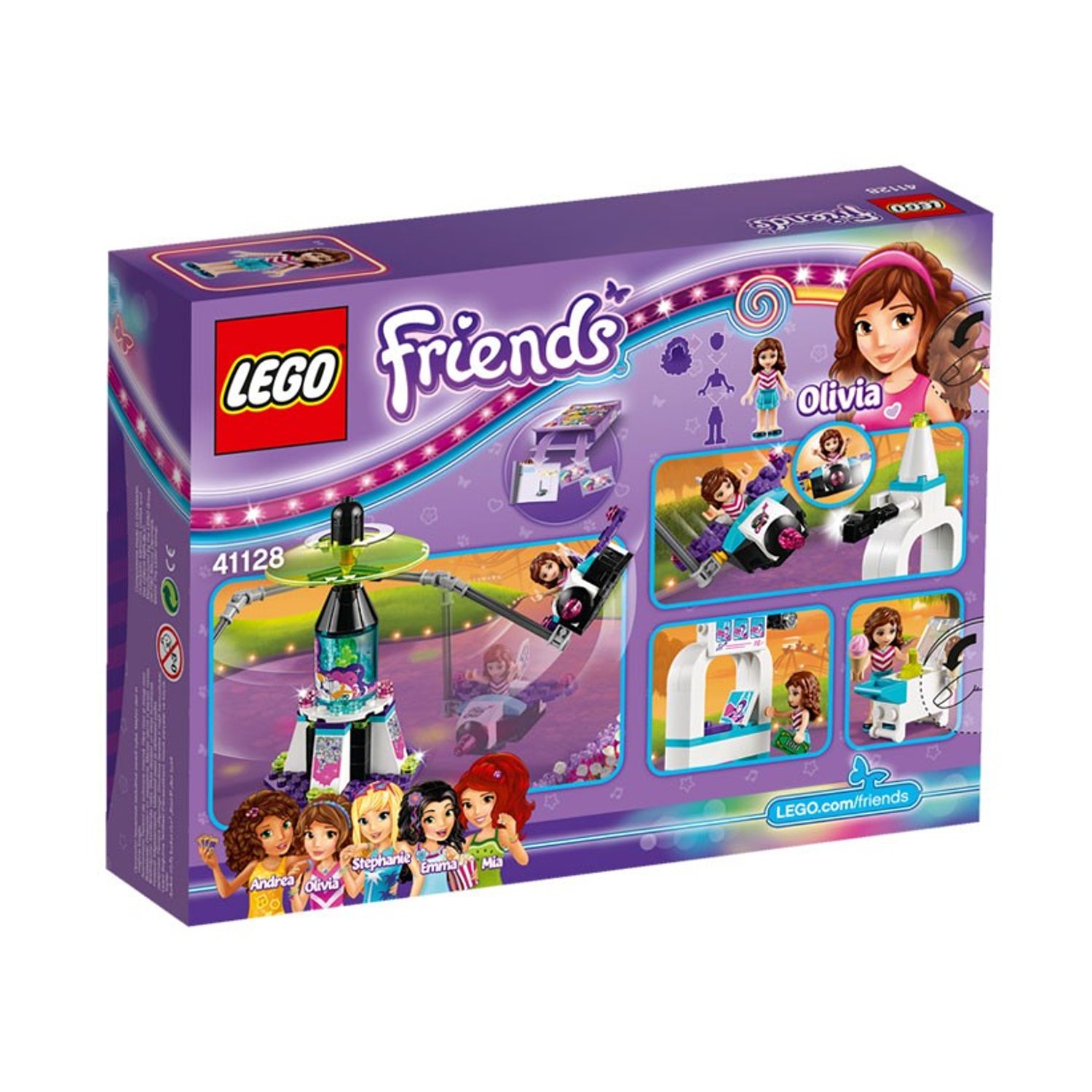 LEGO Friends - Calatorie spatiala in parcul de distractii (41128), 195 piese fotografia produsului View 2 L