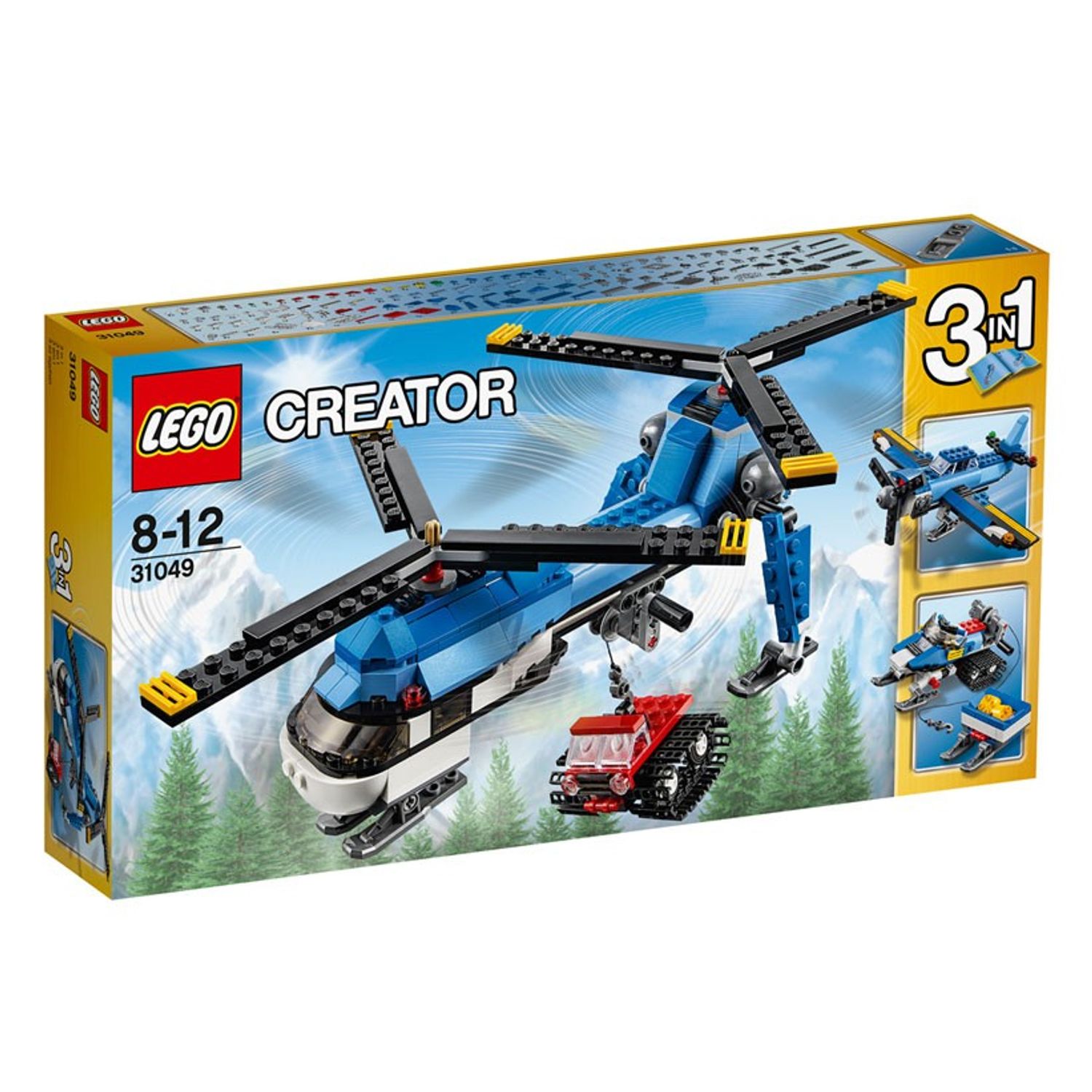 LEGO Creator - Elicopter cu rotor dublu (31049), 326 piese fotografia produsului