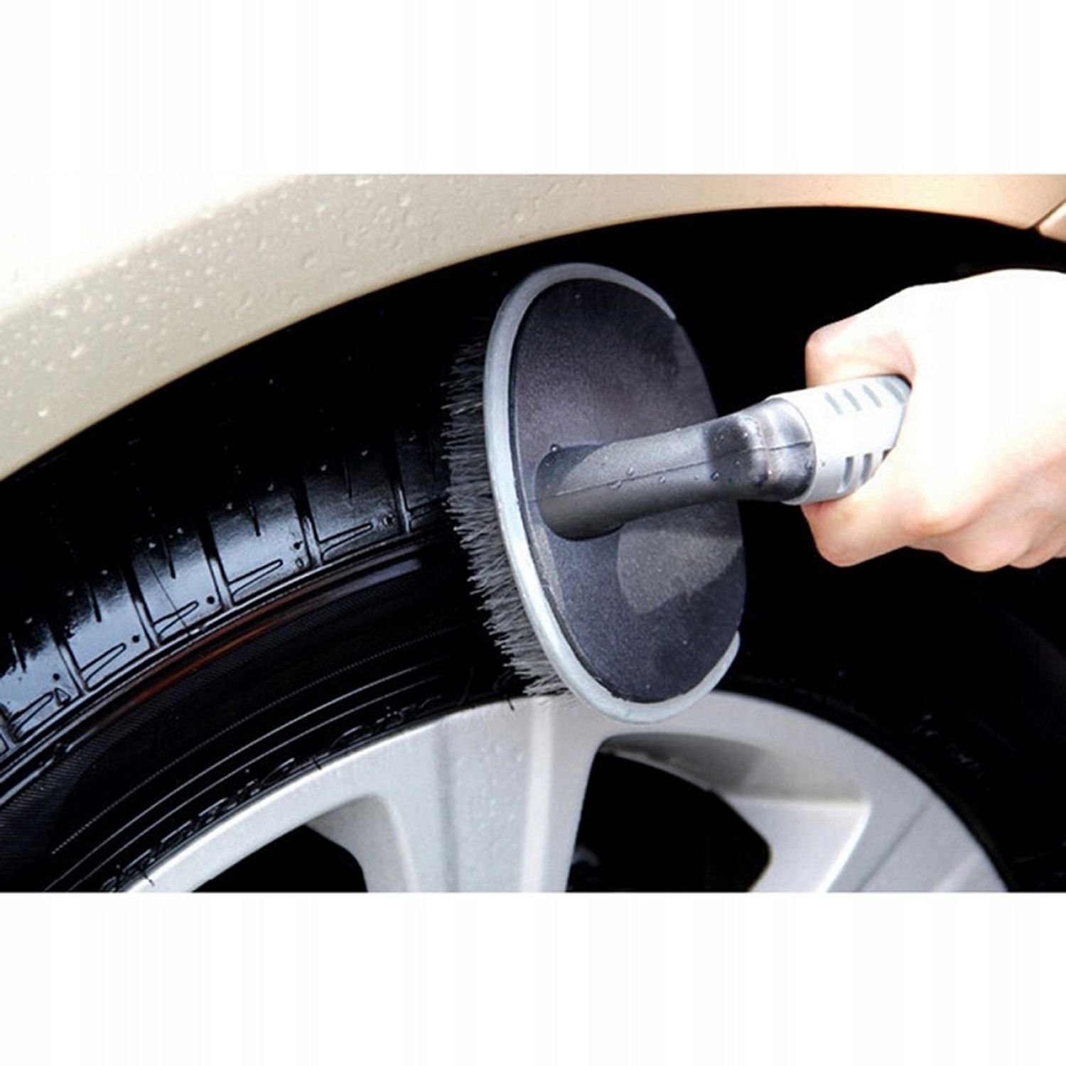 Perie pentru curatarea jantelor auto, Gonga&reg; Negru fotografia produsului View 5 L
