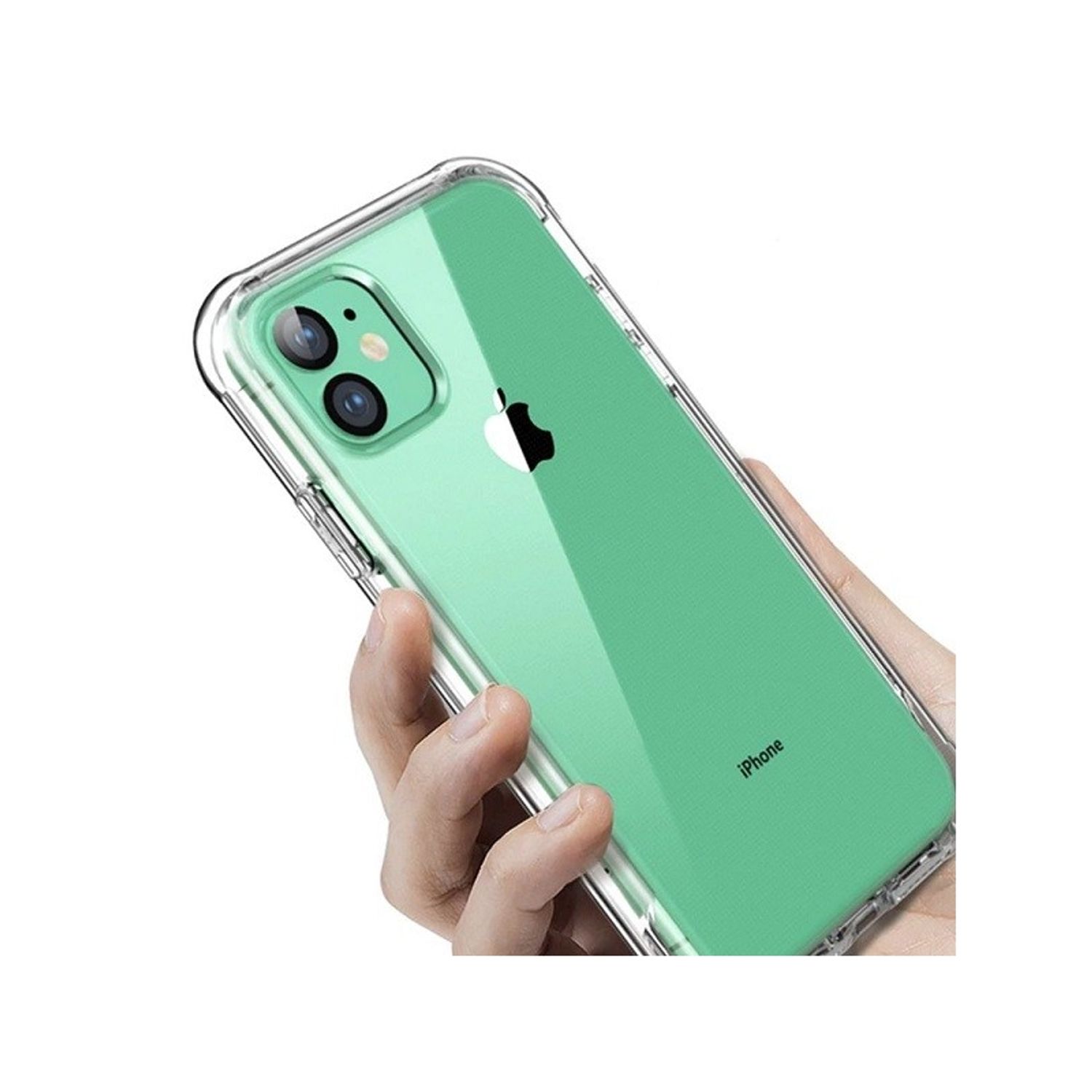 Husa de protectie din silicon, iPhone 11 Transparent fotografia produsului View 2 L