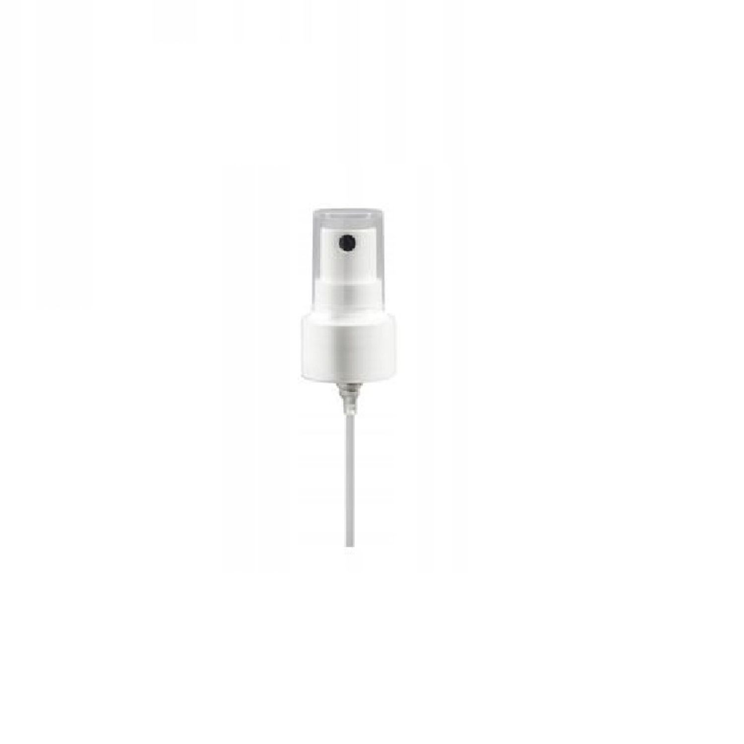 Recipient cosmetic cu pulverizator, forma ovala, plastic, Gonga&reg; Alb 100 ml fotografia produsului View 2 L