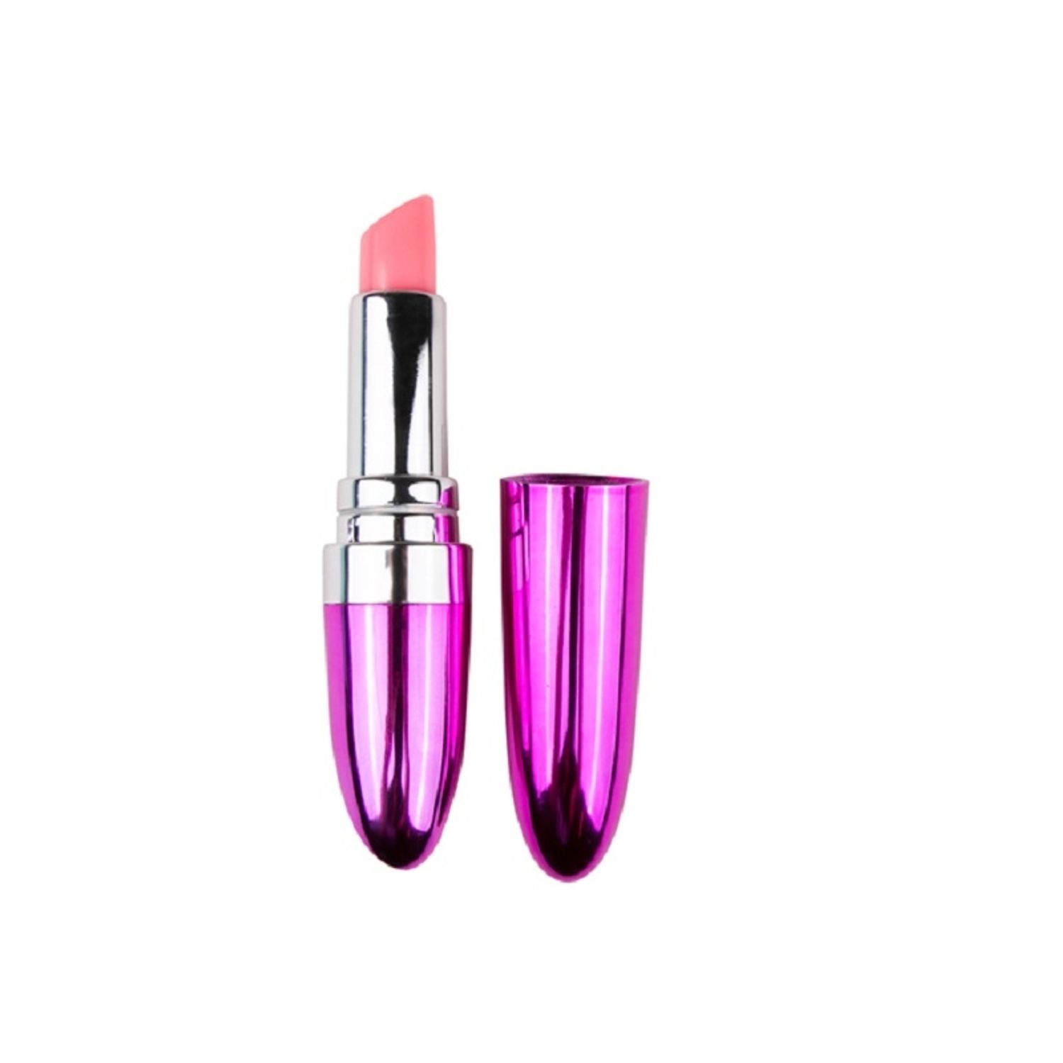Vibrator in forma de ruj, violet metalic, Gonga&reg; fotografia produsului