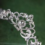 Diadema de nunta, Model printesa, Gonga&reg; Argintiu fotografia produsului View 5 S