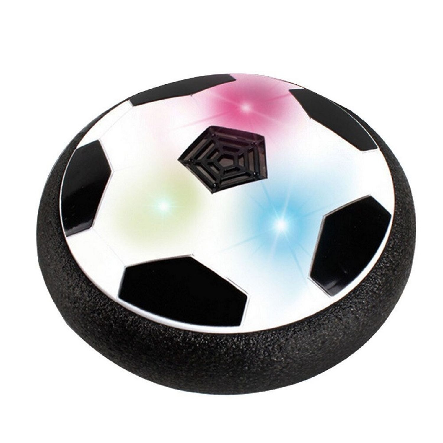 Minge zburătoare AIR POWER led, HOVERBALL Alb/Negru fotografia produsului View 3 L