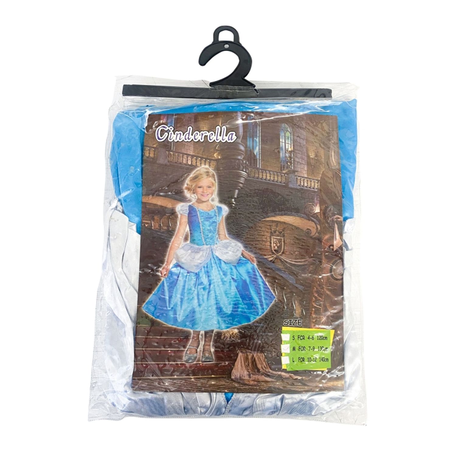 Costum pentru copii, model CInderella, Gonga&reg; M Turcoaz fotografia produsului View 2 L