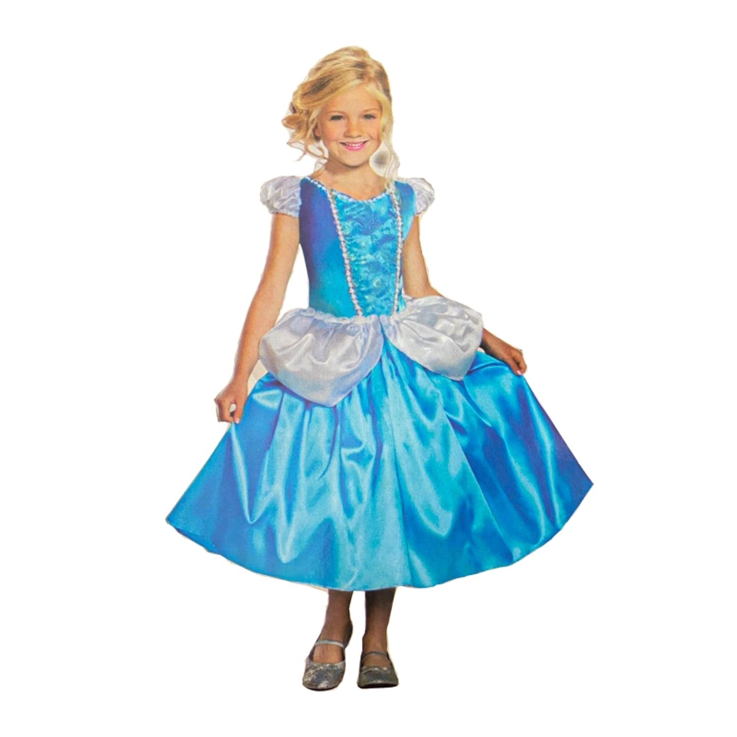 Costum pentru copii, model CInderella, Gonga&reg; M Turcoaz fotografia produsului