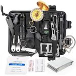 Kit de supravietuire cu elemente esentiale, Gonga&reg; Negru 18 elemente fotografia produsului
