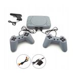 Consola pentru jocuri de televizor, 2x controller, gri, Gonga&reg; fotografia produsului View 4 S