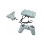 Consola pentru jocuri de televizor, 2x controller, gri, Gonga&reg; fotografia produsului