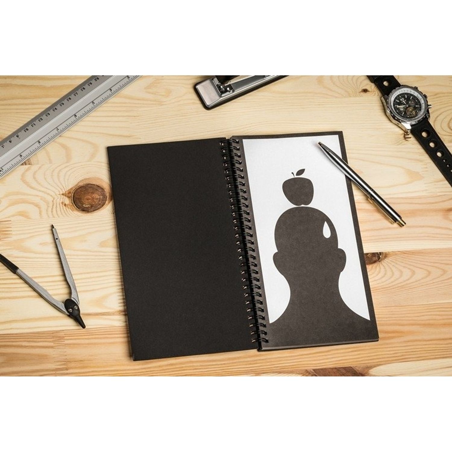 Agenda de birou model 3D, Gonga&reg; Cutit fotografia produsului View 4 L