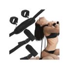 Ham erotic, cu catuse pentru maini, negru, Gonga&reg; Negru fotografia produsului View 3 S