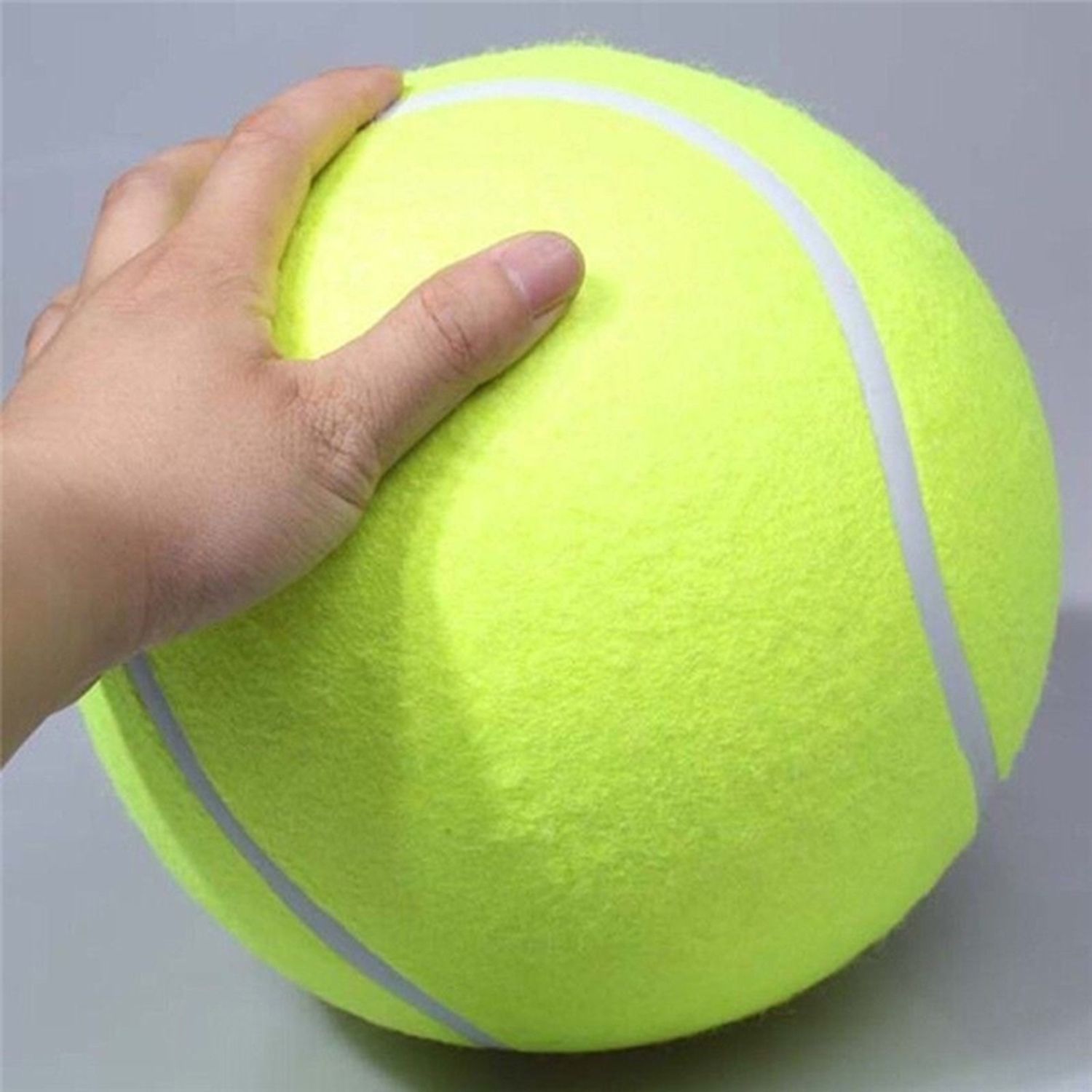 Minge de tenis gigant, 24cm, verde, Gonga&reg; fotografia produsului View 5 L
