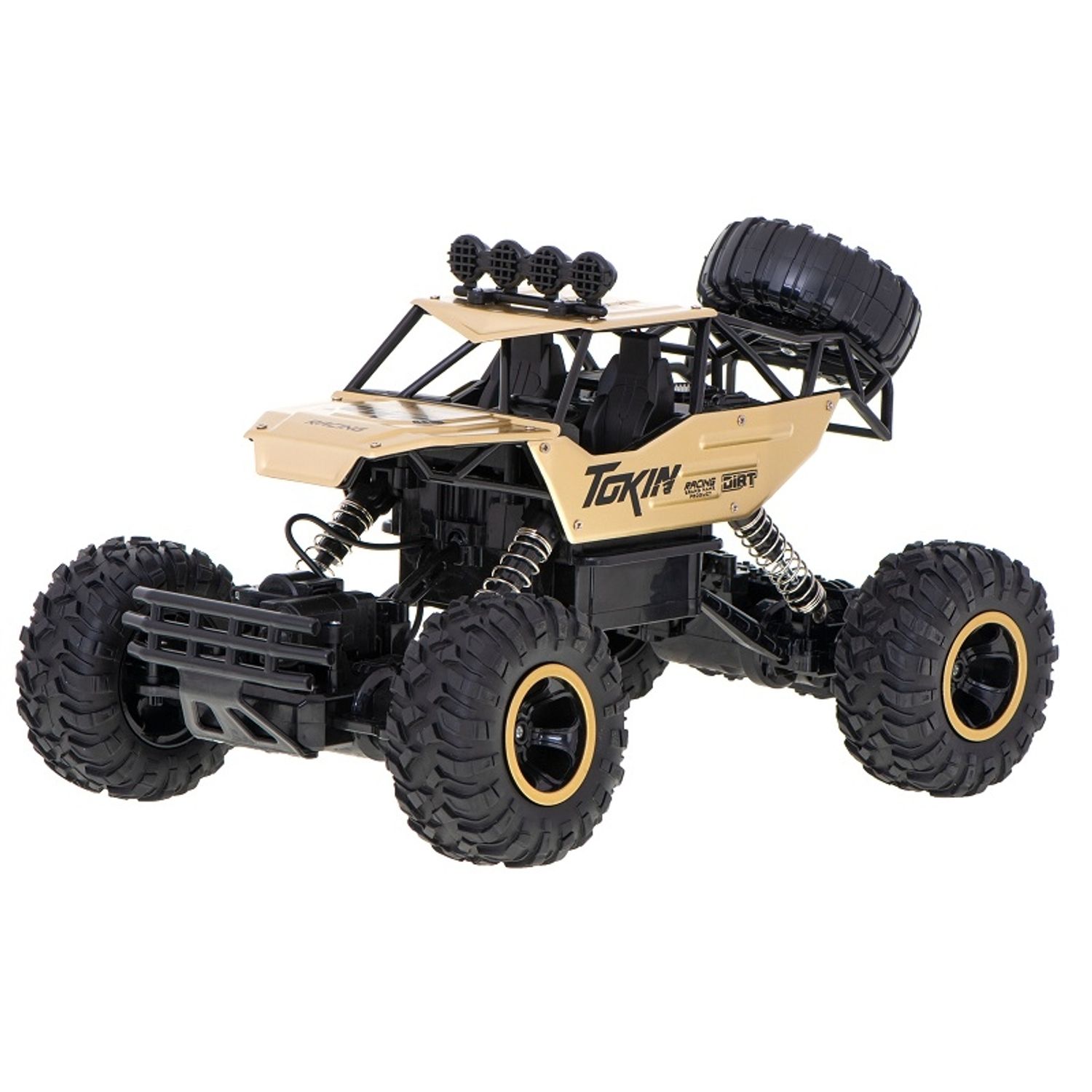 Masina de jucarie Rock Crawler, cu telecomanda, 4X4, Gonga® Auriu fotografia produsului