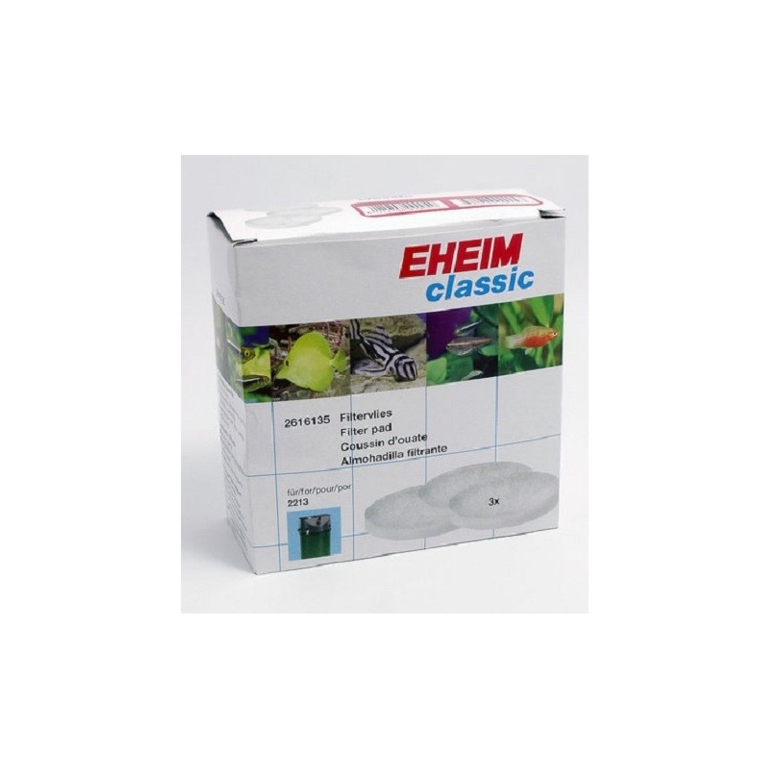 Set 3 x burete filtrant EHEIM 2616135 Alb fotografia produsului View 2 L