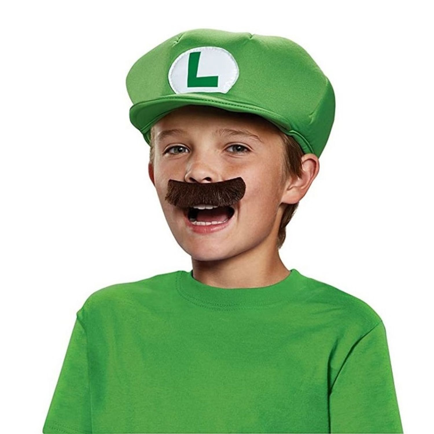 Palarie carnaval model Super Mario, circumferinta 54 cm Verde fotografia produsului View 3 L