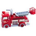 Camion de pompieri care sufla bule de săpun, Gonga&reg; Rosu fotografia produsului View 4 S