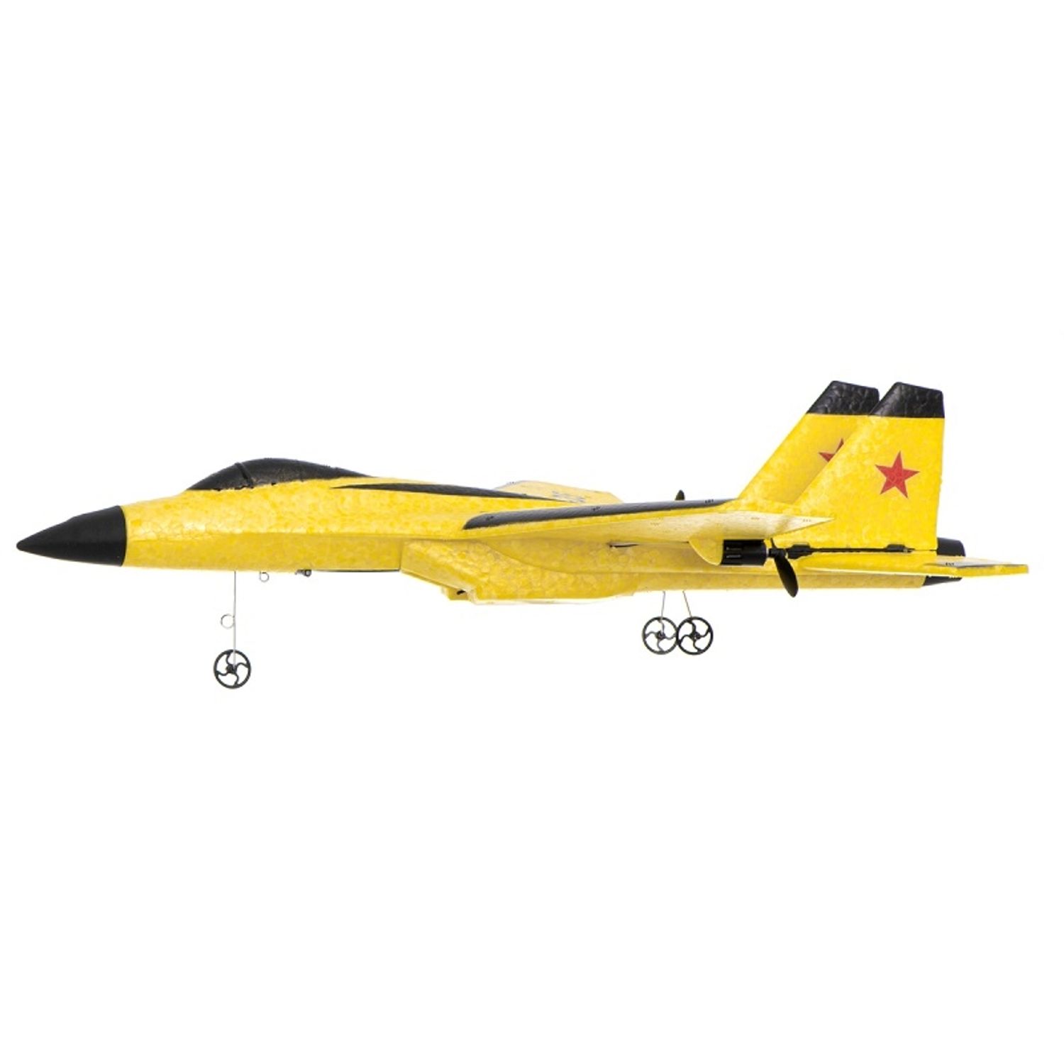 Avion de luptă SU-35, cu telecomanda, galben, Gonga&reg; Galben fotografia produsului View 2 L