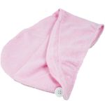 Prosop din microfibra tip turban, 64x23 cm, Gonga&reg; Roz fotografia produsului View 4 S