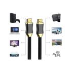 Cablu HDMI 2.1 8K, 3m, Izoxis Auriu fotografia produsului View 3 S