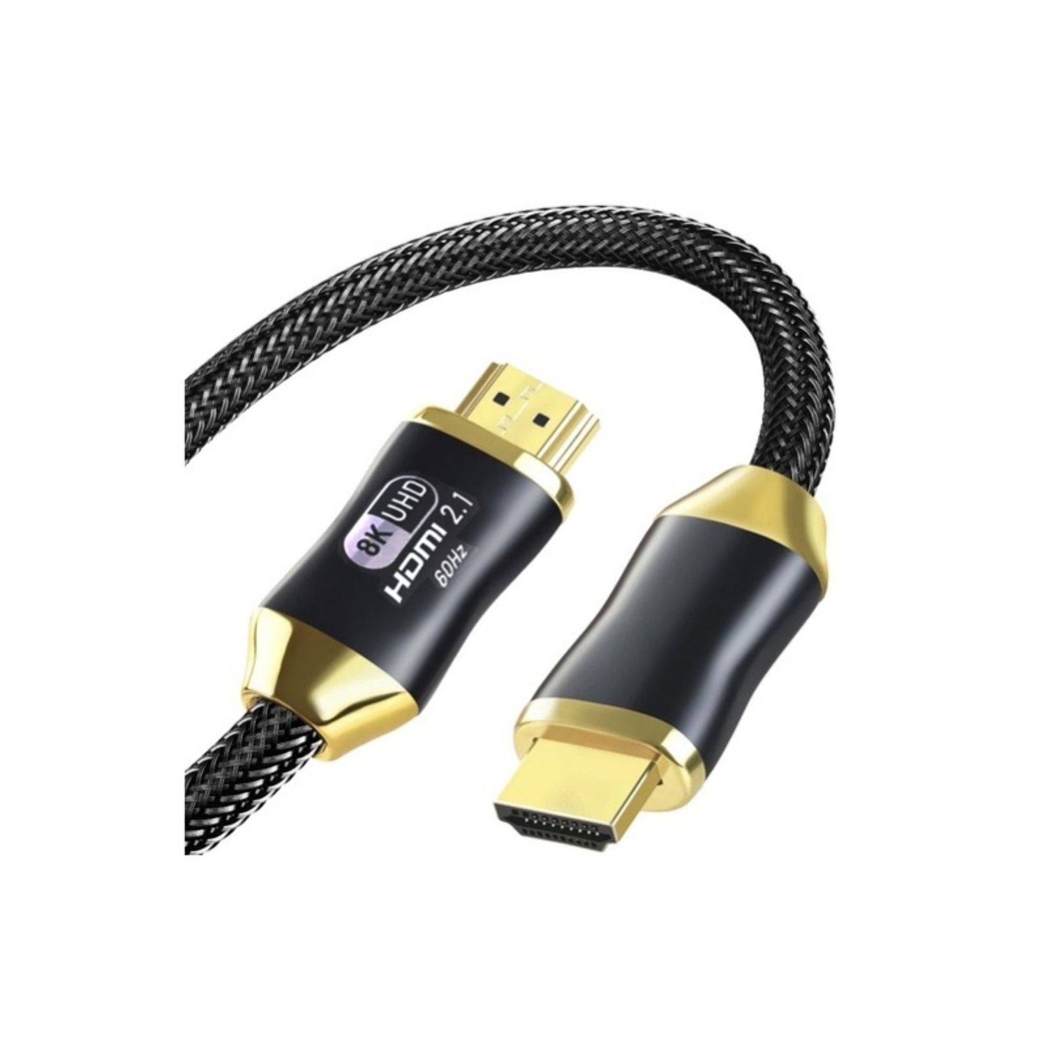 Cablu HDMI 2.1 8K, 3m, Izoxis Auriu fotografia produsului View 2 L