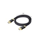 Cablu HDMI 2.1 8K, 3m, Izoxis Auriu fotografia produsului View 4 S