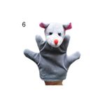 Marioneta de mana model animalut, 22.5 cm, Gonga&reg; Gri fotografia produsului