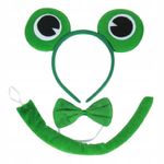 Costum broscuta, bentita, papion si codita, Gonga&reg; Verde fotografia produsului