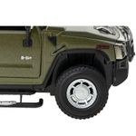 Mini HUMMER H2 cu telecomandă, scară 1:24, verde, Gonga&reg; Verde fotografia produsului View 6 S