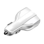 Incarcator Auto 2x USB si 1x USB-C, Gonga&reg; Alb fotografia produsului View 2 S