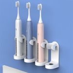 Suport universal de perete pentru periuțe de dinți electrice, Gonga&reg; Alb fotografia produsului View 4 S