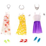 Set de haine pentru papusi cu accesorii, 43 de elemente, Gonga&reg; Multicolor fotografia produsului View 4 S