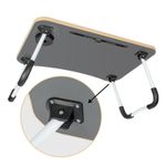 Masuta pliabila tip suport pentru laptop, 60x40x28 cm Crem fotografia produsului View 3 S