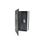 Seif in forma de carte, metalic, Gonga&reg; Negru 18 cm fotografia produsului View 3 S