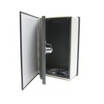 Seif in forma de carte, metalic, Gonga&reg; Negru 18 cm fotografia produsului View 4 S