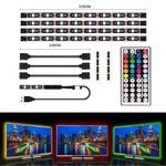 Banda LED RGB pentru spatele televizorului, 4x50cm, Gonga&reg; Multicolor fotografia produsului View 2 S