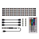 Banda LED RGB pentru spatele televizorului, 4x50cm, Gonga&reg; Multicolor fotografia produsului View 6 S