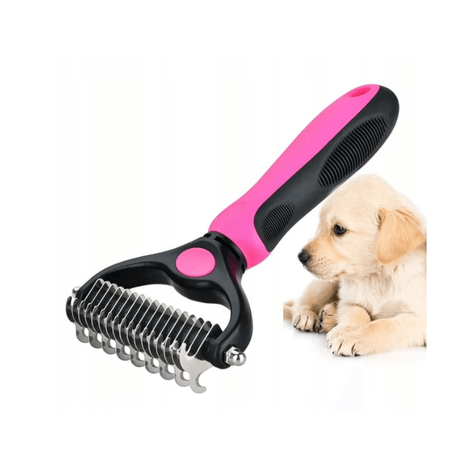 Trimmer cu pieptene pentru perierea parului, Gonga&reg; Roz fotografia produsului View 5 L