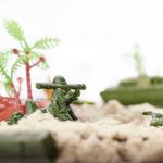 Set figurine, soldati, baza militara cu 307 elemente, Gonga&reg; Verde fotografia produsului View 9 S