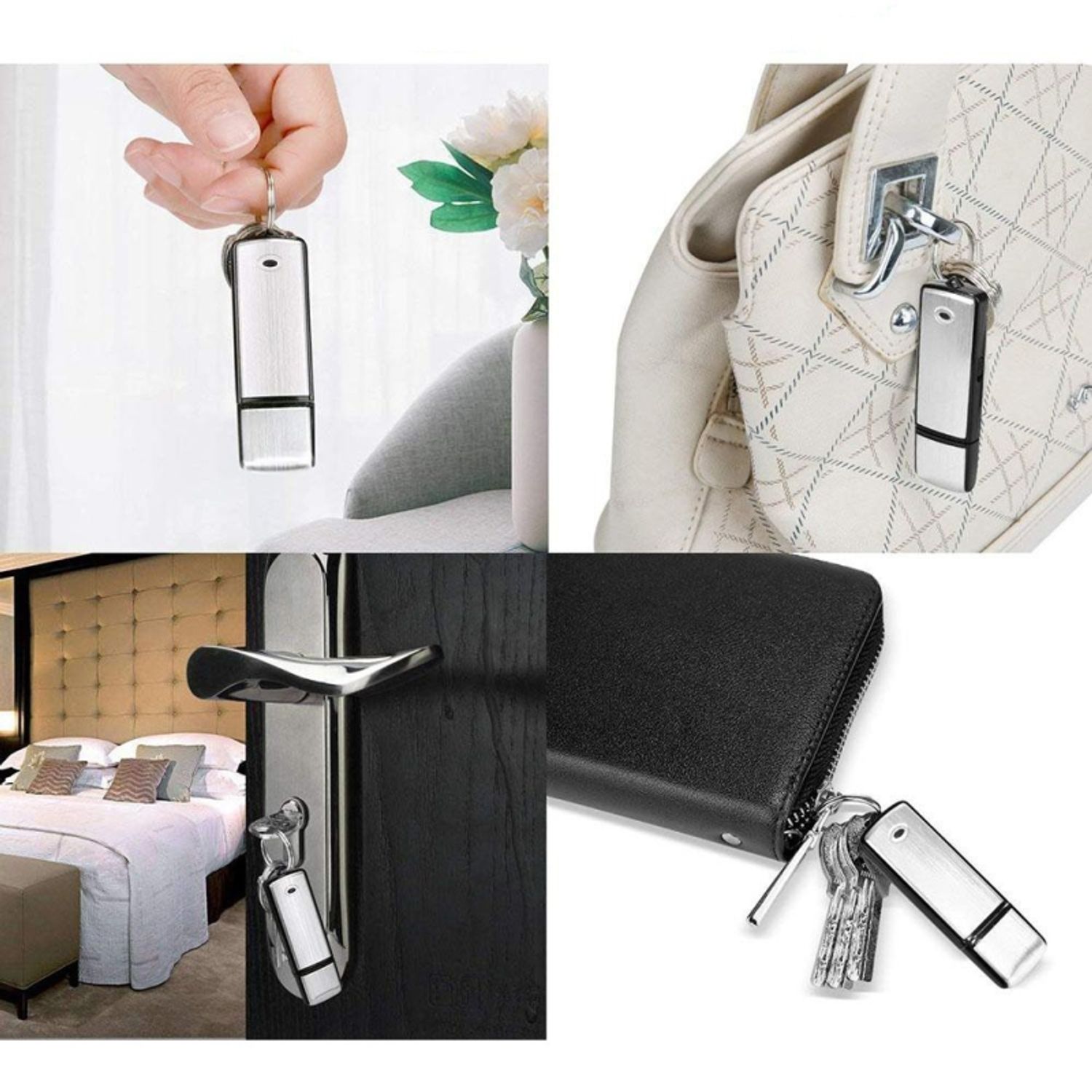 Mini reportofon in forma de stick USB, 8 GB, negru fotografia produsului View 2 L
